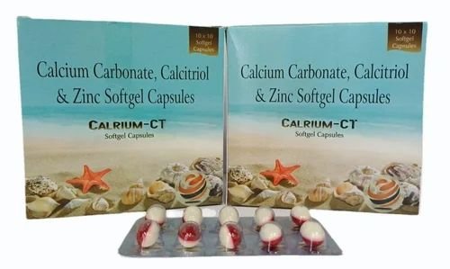 Calcitriol Calcium Carbonate Zinc Softgel Capsules